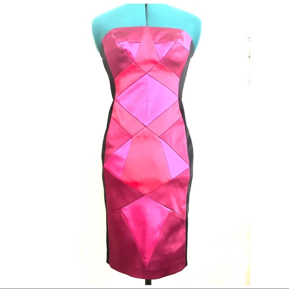 strapless elastic dress